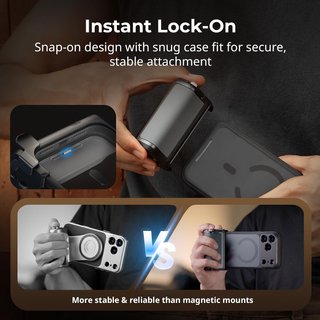 SMALLRIG FilMov Grip Case iPhone 17 Pro 3400mAh