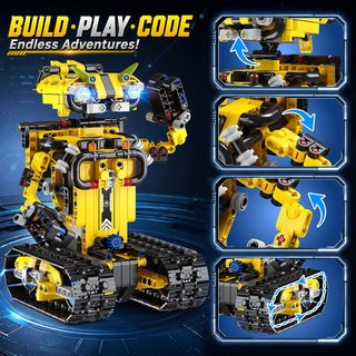 HIWEEGO Robot 5en1 Radiocontrol 739pcs APP Mando