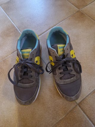 Scarpe Saucony Jazz Donna Grigie Taglia 38.5