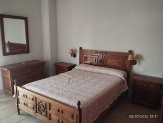 Dormitorio Matrimonio madera estilo castellan