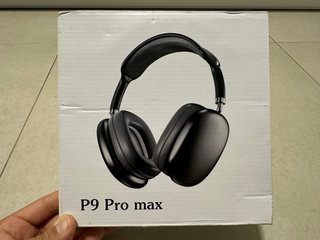 P9 Pro max Auriculares Bluetooth Plata