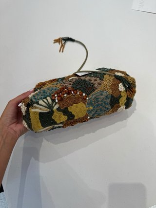 Bolso Clutch Zara con Abalorios