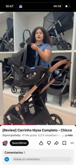 Carro Chicco Mysa 3 en 1