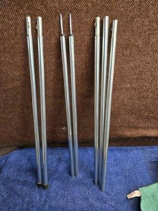 Tienda Quechua Arpenaz 3 XL + palos para techo