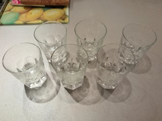 Set di 6 bicchieri per amari