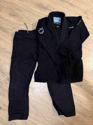 Kimono Jiu-Jitsu NANO Negro Talla M3