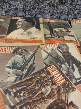 Lote de 15 Revistas Semana Antiguas