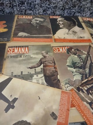 Lote de 15 Revistas Semana Antiguas