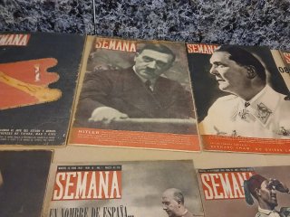 Lote de 15 Revistas Semana Antiguas
