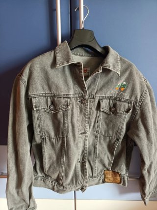 Giubbotto jeans vintage donna