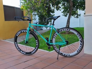 Bicicleta Fixie HELLIOT Mint
