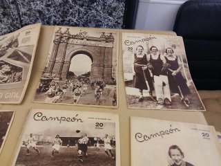 Lote de 18 Revistas Antiguas Campeón