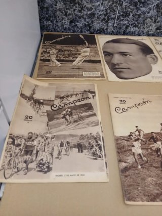 Lote de 18 Revistas Antiguas Campeón