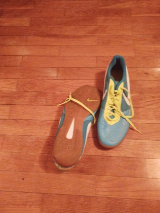 Zapatillas Nike Turquesa y Amarillas
