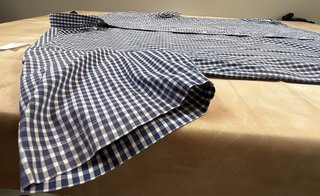 Camisa Tommy Hilfiger cuadros manga corta XL