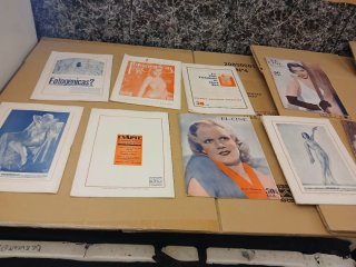 Lote de 9 Revistas Antiguas El Cine