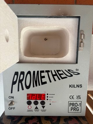 Horno Cerámica Prometheus Esmaltes Vidrio