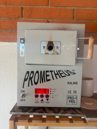Horno Cerámica Prometheus Esmaltes Vidrio