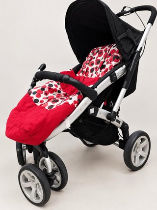 Carrito bebé/niño con funda y capota