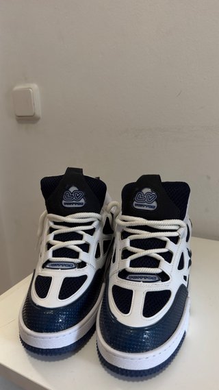 Zapatillas Louis Vuitton Azul y Blanco