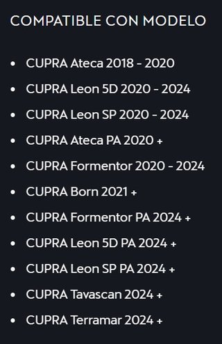 Baliza V16 Conectada CUPRA