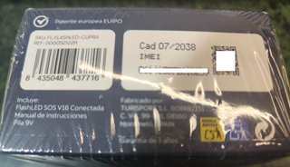 Baliza V16 Conectada CUPRA