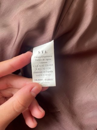 Chaqueta Purificación García Marrón