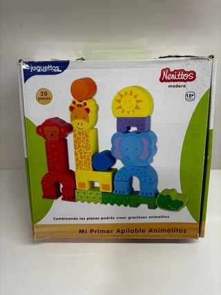 Puzzle Apilable de Madera Animalitos