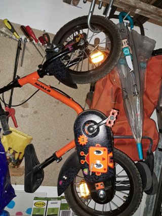 Bicicleta infantil B'TWIN naranja