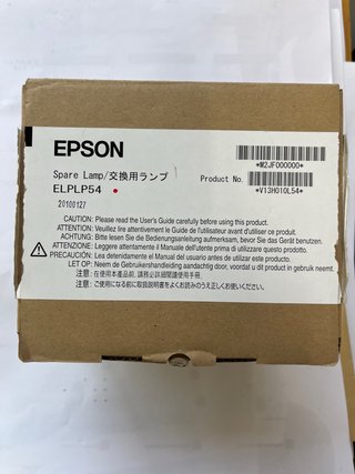 Lámpara Proyector Epson ELPLP54 Original Nueva