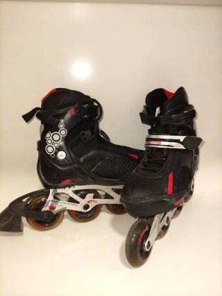 Patines en línea Hobby negros