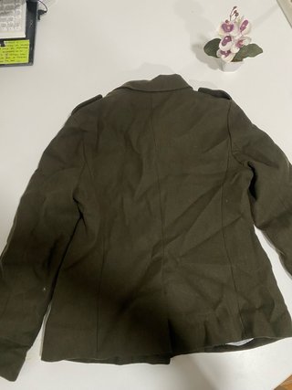 Chaqueta Militar Verde Oliva Talla S