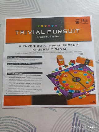 Juego de mesa Trivial Pursuit: ¡Apuesta y Gana!