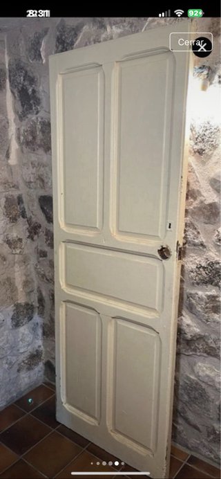 2 Puertas de Madera Maciza