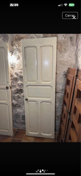 2 Puertas de Madera Maciza