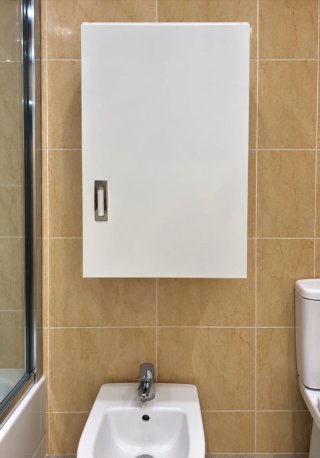 Armario Auxiliar de Pared Blanco