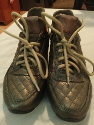 Zapatillas de Mujer Doradas