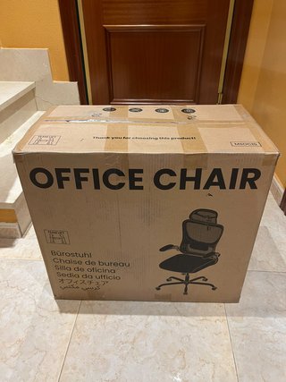 Silla de Oficina Ergonómica Marsail MSOC10 Negra