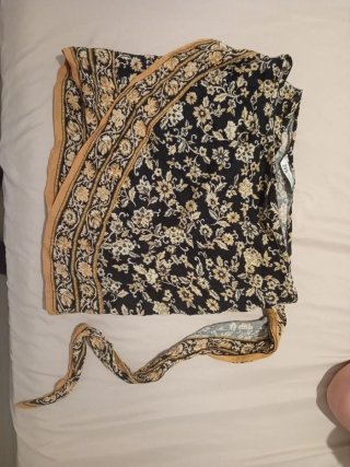 Falda Pareo Zara Estampada Talla M