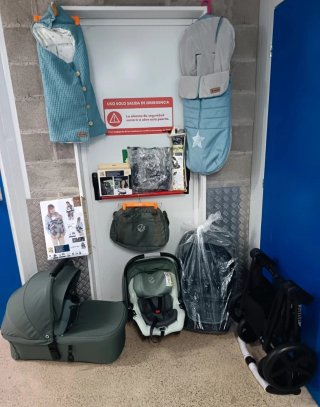 Carrito Bebé Jané Muum Pro4 KoosR1Switt 4 Piezas