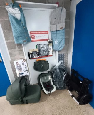 Carrito Bebé Jané Muum Pro4 KoosR1Switt 4 Piezas