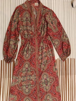 Vestido Boho Talla M/L Estampado