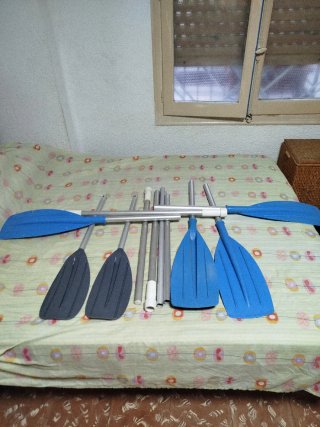 Set de 6 palas Remos para Kayak o Barca