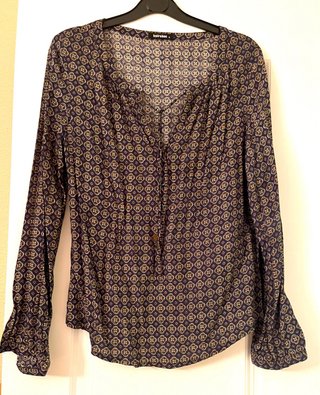 Blusa estampada kelrebec