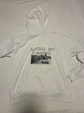 Sudadera Blanca con Capucha