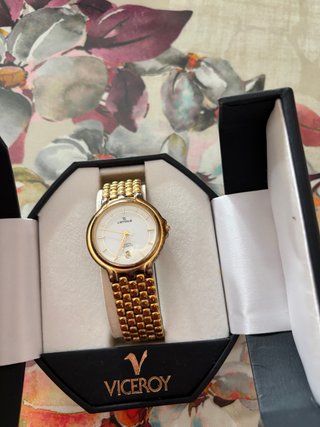 Reloj L'Etoile Oro y Blanco