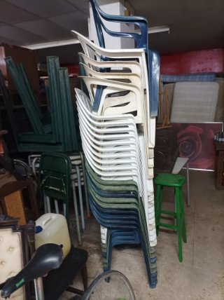 Sillas de Plástico