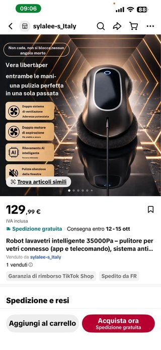 Robot lavavetri intelligente