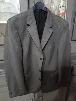 Chaqueta gris mujer