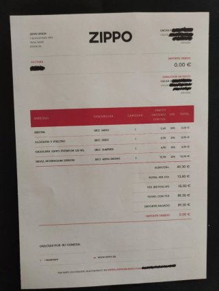 Kit Zippo nuevo a estrenar. Mechero y Accesorios.